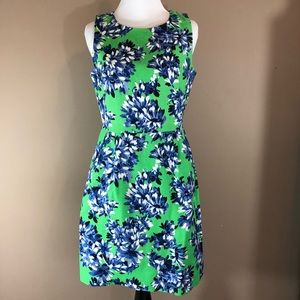 J Crew Floral A-Line Dress Sz. 2